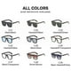 thumbnail image 5 of Blue Light Blocking Glasses Men Women 2022 Square Anti Blue Rays Clear Computer Eyeglasses Frames, 5 of 5