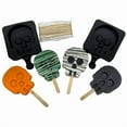 thumbnail image 5 of Okie Dokie Trading Co Silicone Skull Molds - Pack of 2 - Popsicle, Ice, Chocolate, Gelatin Molds, 5 of 6