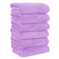 thumbnail image 1 of Toallas de mano MOONQUEEN Premium de microfibra de terciopelo coral, paquete de 6, 1 of 7
