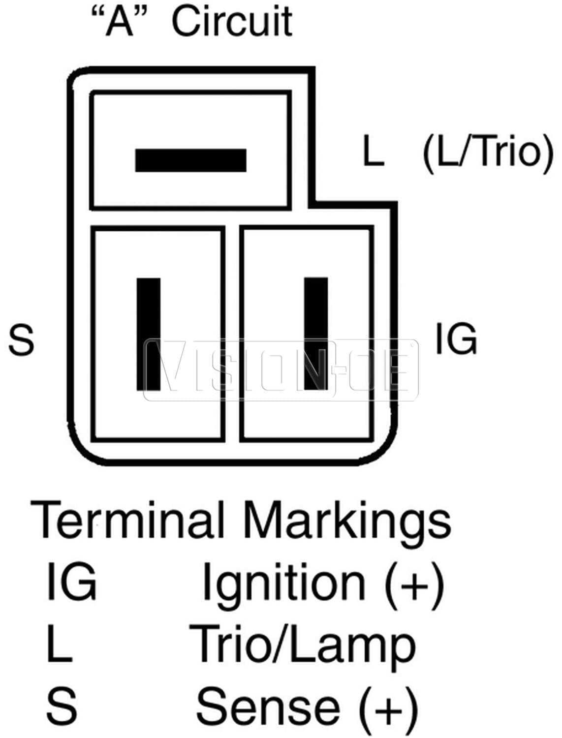 Vision OE 14336 Alternator