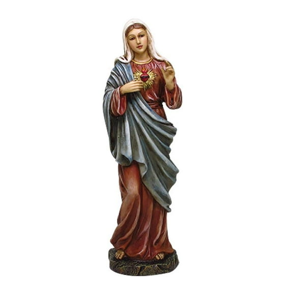 Sacred Heart of Mary Statue Purity Charity and Devotion