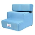 thumbnail image 2 of Cheers.US Pet 3 Steps Removable,Non-Slip Pet Stairs,Dog Ramp for Bed,Soft Foam Dog Ladder,Best for Older Dogs Injured,Older Pets,Cats with Joint Painm, 2 of 9