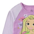 thumbnail image 4 of Disney Princess Rapunzel Long Sleeve Shirt and French Terry Pants (Girls), 2 Piece Set, Sizes 2T-6X, 4 of 7
