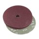 thumbnail image 1 of Discos de resina de óxido de 60 granos Uxcell con agujero central para lijado y pulido de aluminio marrón, 10 piezas, 1 of 4
