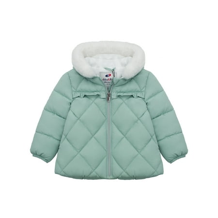 

Rokka&Rolla Baby Girls Puffer Jacket Toddler Fleece Lined Winter Coat for Infants Sizes 6-24M