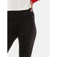 thumbnail image 5 of No Boundaries Velour Leggings, 1 or 2-Pack, Women's and Women's Plus, 5 of 6