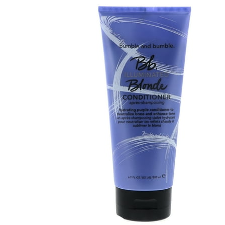 Bumble and Bumble Illuminated Hydrating Purple Conditioner to Neutralize brass and enhance tone 6.7 oz