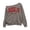 A-Grey377, variant on JAJAHO Brooklyn Shirt Girls Off The Shoulder Sweatshirt Sizes 3-14 Kids Asymmetrical Long Sleeve Street Pullover Tops