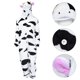 thumbnail image 4 of Pijama de dibujos animados de 1 pieza, adorable mono de franela con diseño de animalitos, ideal para otoño e invierno., 4 of 7