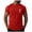 Red, variant on Leey-World Men's T Shirts Short Sleeve Casual V Neck T-Shirt Soft Notch Neck Tee Classic Plain Shirts T Shirts Men(White,M)