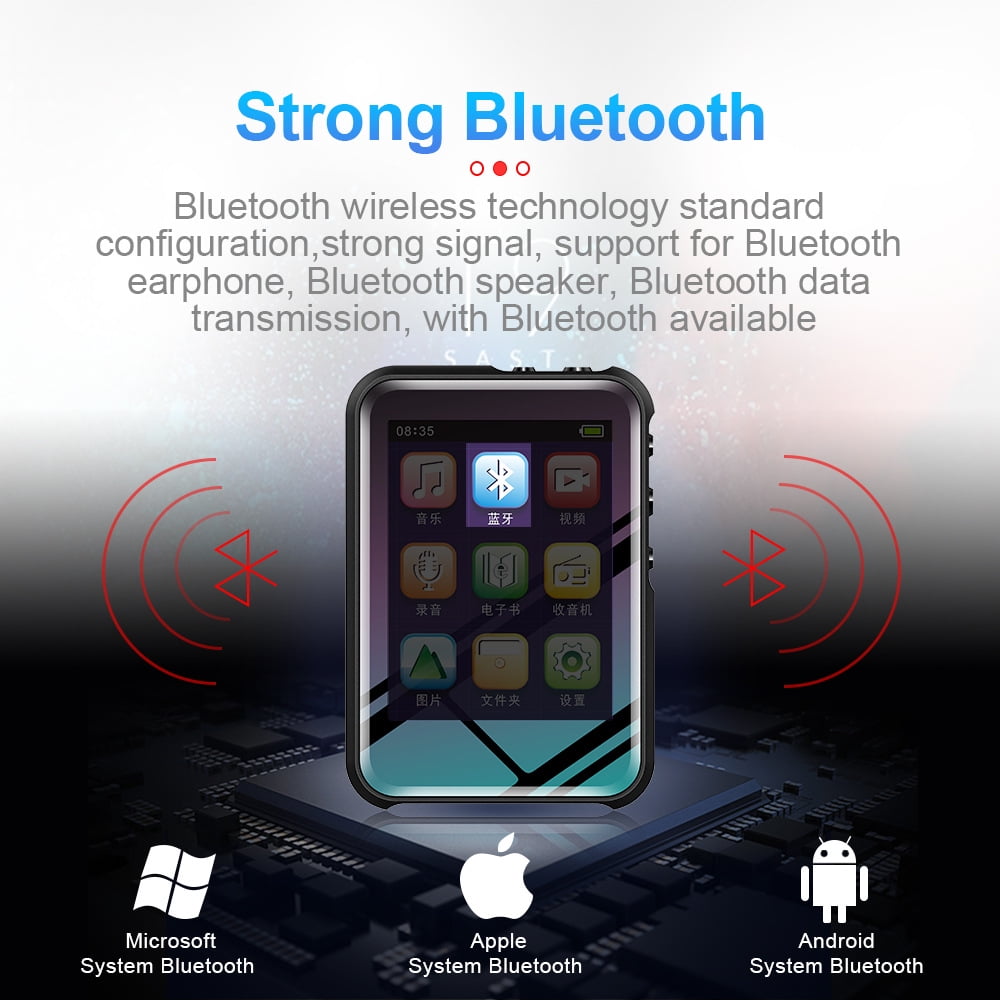 CJBZLCPCOO M16 Bluetooth mp3 e-book video playback ai intelligent high definition noise reduction voice recorder mp4