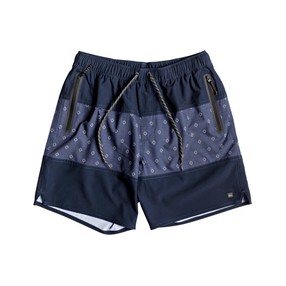 Waterman Manoa Rain Triblock Volley 18 Technical Boardshorts [Parisian Night]