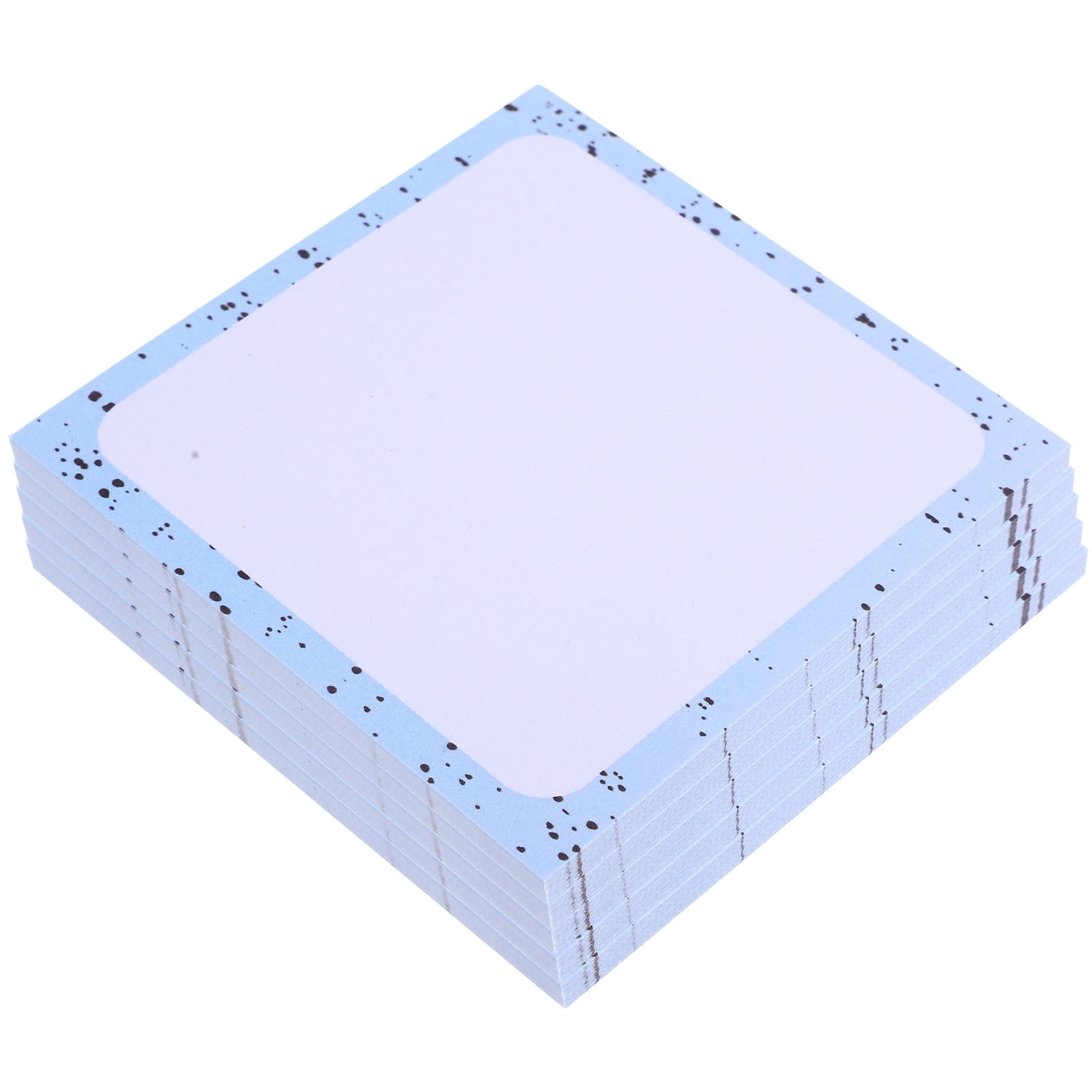 Uonlytech Small Blue Office Memo Pad Paper Cards for Meeting Notes and Convenient Use