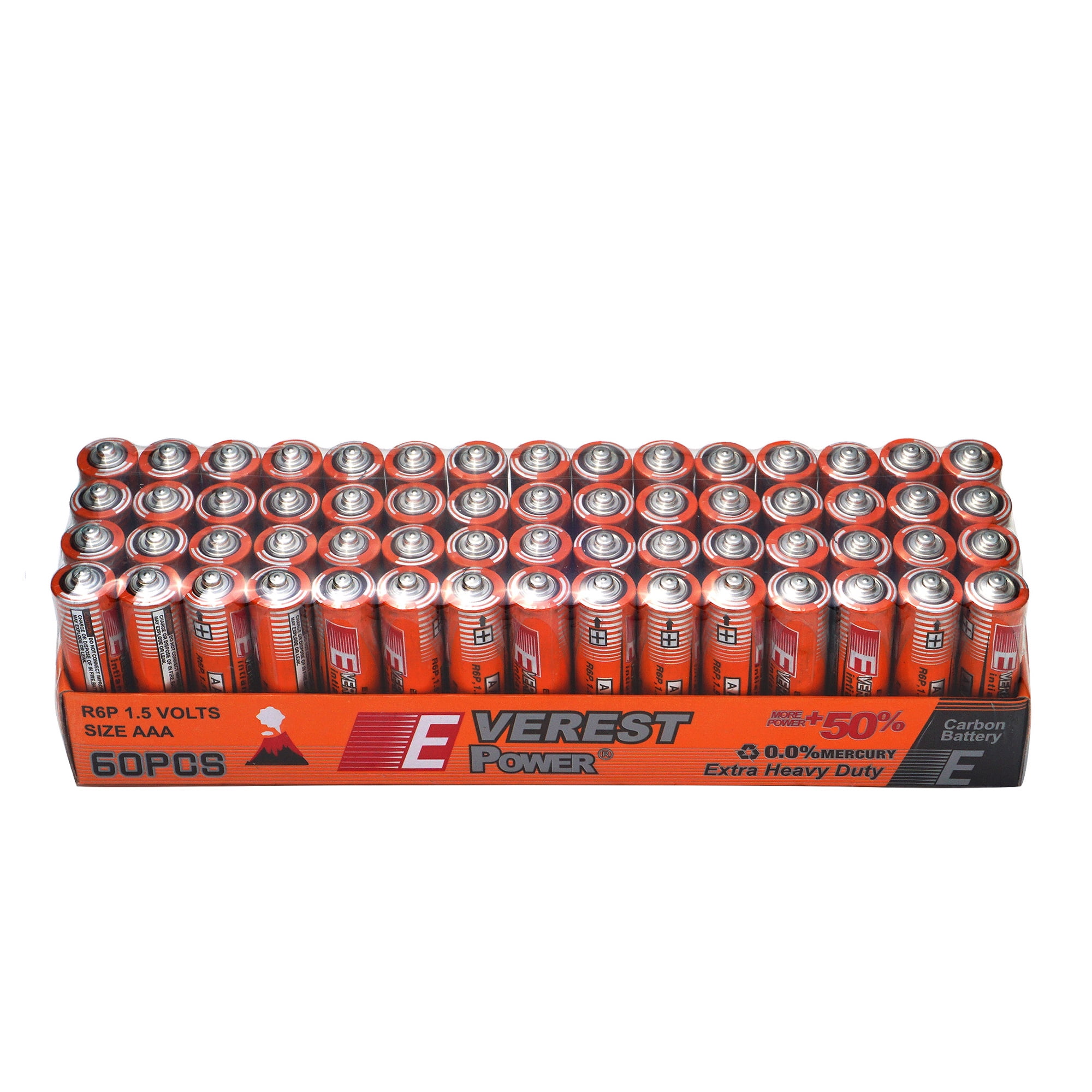 240 Pack AAA Battery Everest Power 50% More Power 1.5v Long Lasting Triple A Battery