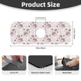 thumbnail image 2 of Kdxio Flamingo And Flowers Pattern Non-Slip Diatom Mud Faucet Drain Pad,Self Absorbent Mat for Kitchen Sink for Variety Kitchen & Bathroom Countertops, 2 of 7