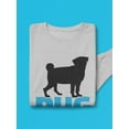 thumbnail image 3 of Pug Dad Sweatshirt Men - Men Sweatshirt, Sport Grey, 4XL, 3 of 4