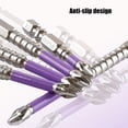 thumbnail image 4 of CEORPER 6Pcs K5 Magnetic Impact Screwdriver Bit Set Antislip Screw Extractor Crossing, 4 of 9