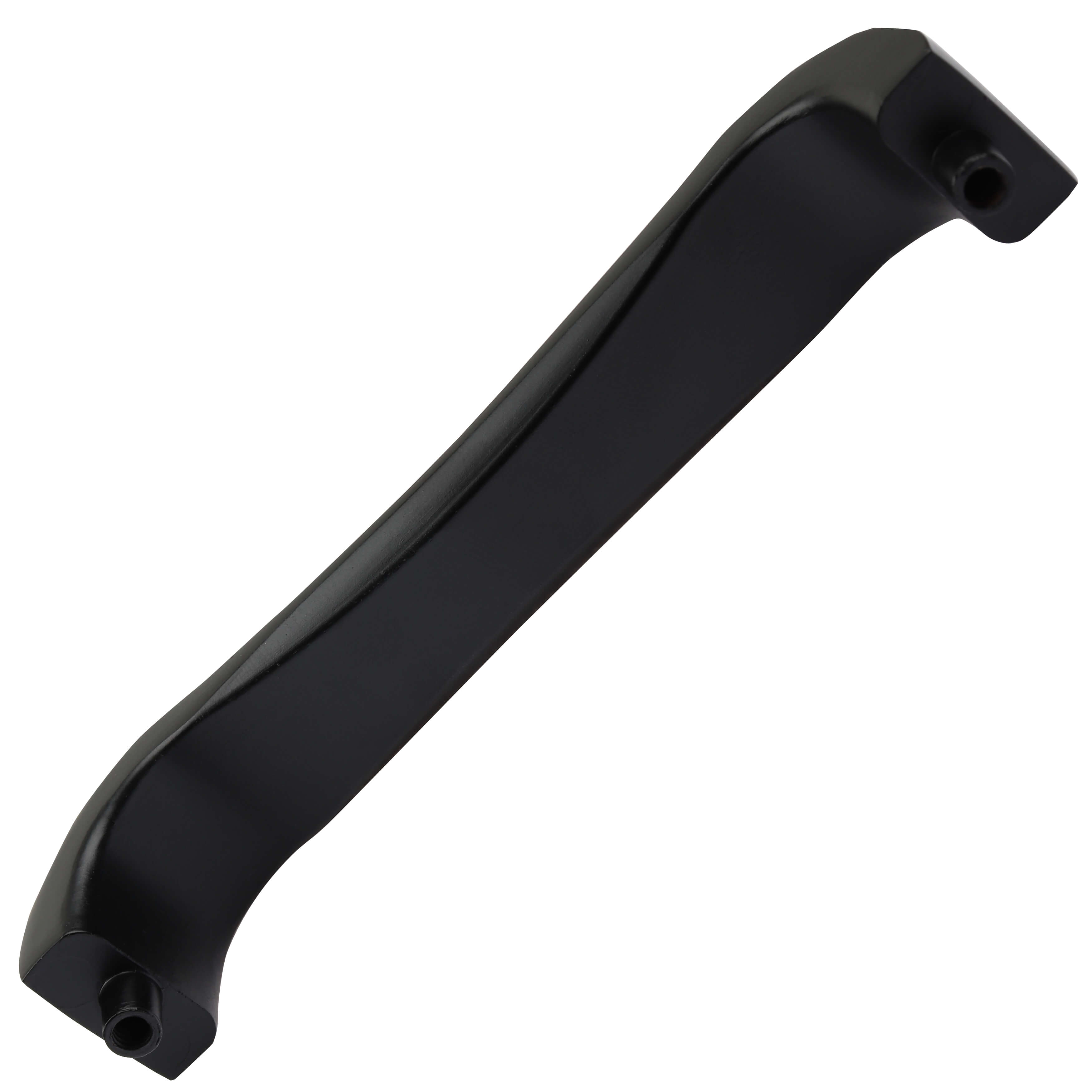 4-1/2 in. Center Smooth Curved Flat Cabinet Pull Handles, Matte Black, Pack of 5 - image 3 of 3