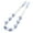 Blue, variant on Happydeer Meridian Dredging Muscle Relaxation Body Massage Roller 8 Balls Ergonomic Handle Roller Type Back Strap Massager Health Beauty