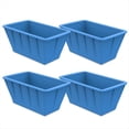 thumbnail image 1 of Moldes para Cubitos de Hielo Extra Grandes, Paquete de 4 Moldes Silicona para Bloques de Hielo para Hielo, Bandejas Reutilizables para Cubitos de Hielo para Congelador Azul, 1 of 5