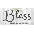 thumbnail image 4 of Sheldon Lewis 32x18 Black Modern Wood Framed Wall Art Titled - Bless Everyone, 4 of 6