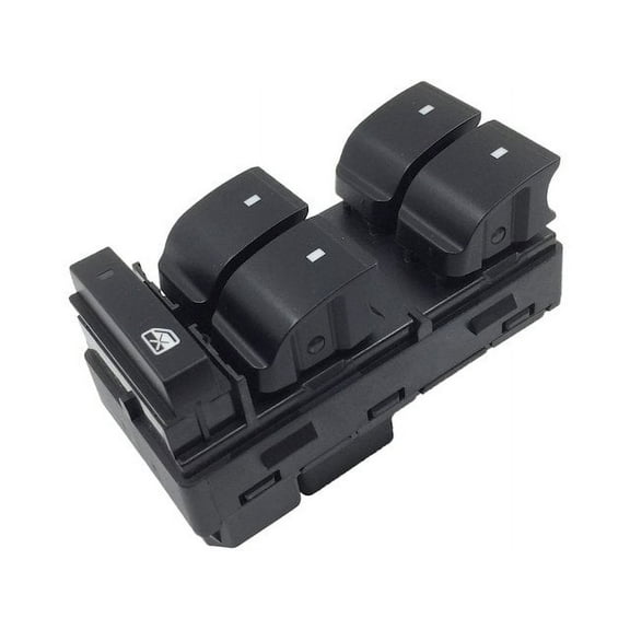 Front Left Driver Side Master Window Switch - 5-Button - Compatible with 2007 - 2015 GMC Acadia 2008 2009 2010 2011 2012 2013 2014