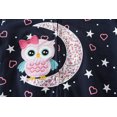 thumbnail image 4 of NLVRBC Toddler Girls Owl Hoodies Kids Light Weight Hooded Jacket 5T, 4 of 7