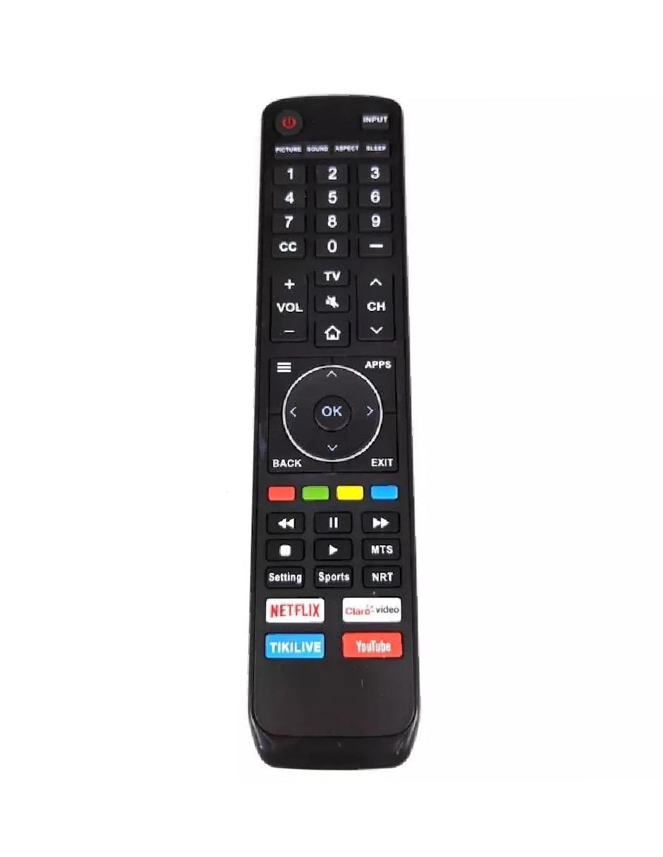 Control Remoto para pantalla Hisense Smart Tv 4k En3v39h Hisense ...