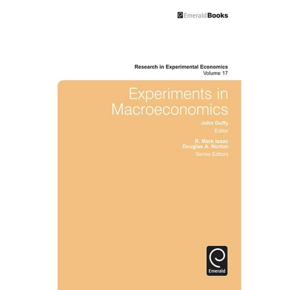 Research in Experimental Economics: Experiments in Macroeconomics (Hardcover)