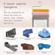 thumbnail image 2 of Laklulu Perchas para Pantalones Percha para Pantalones de Acero Inoxidable, Percha para Pantalones Tipo S de 5 Capas, Percha Multiusos para Pantalones, Vestidos, Corbatas, Toallas, 2 Piezas, 2 of 5