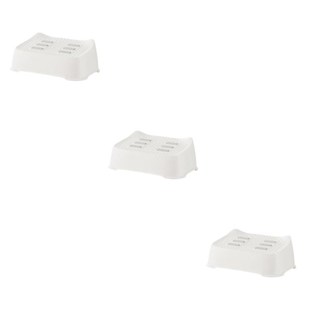 Advancent Taburete de apoyo resistente y seguro para los pies, Unisex, PP, ancho, para niños, inodoro para pies, sin BPA, taburete para pies, Type1 NO1