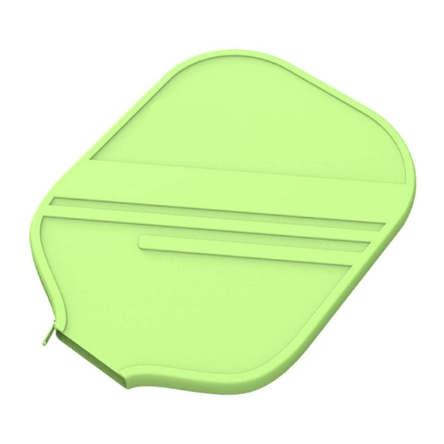 ZheElen Pickleball Racket Cover Portable Pickleball Racket Green Storage Case Pocket Green 274x214x16mm