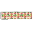 thumbnail image 3 of Ambesonne Exotic Fabric by the Yard Upholstery, Flamingo in Design, 5 Yards, Fern Green and Pink, 3 of 5