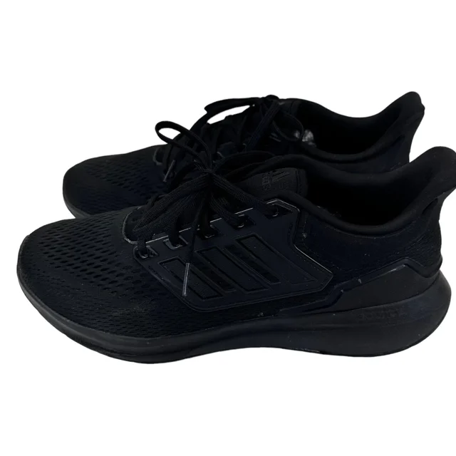 Adi-das PWI001001 Primegreen Shoes Men Sz 12 Black Running Athletic Comfort