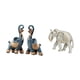 thumbnail image 5 of Figura De Elefante De Resina Moderna, Escultura Decorativa, Arte Artesanal, Coleccionable, Estatua Rústica De Animal, Recuerdo De Escritorio, Figura Tallada A Mano De Madera Para Decoración, 5 of 8