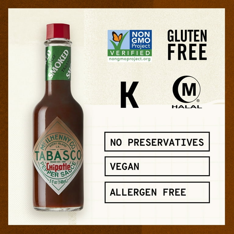 TABASCO。 Tabasco Original Pepper Sauce, 5 Ounce