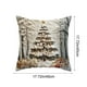 thumbnail image 3 of Christmas Pillow Cover Holiday Decoration Polyester Linen Sofa Couch Throw Pillow Case for Living Room Bedroom Seasonal Home Decor Gift, 3 of 6