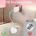 thumbnail image 5 of 4Pcs Love Wallet Tote Bag Touch Sensing Light,Heart Shape Touch Sensor Purse Handbag Light Keychain,Portable Pocketbook Night Lights for Women Girls, 5 of 7