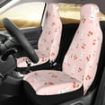 thumbnail image 3 of Haiem Rabbit And Cherry Printed Car Seat Covers Set of 2, Universal Fit Car Seat Covers,Protective Seat Covers,Comfortable Car Seat Covers, Easy Installation Seat Covers, Vehicle Seat Covers, 3 of 9