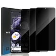 thumbnail image 1 of Zonyee 3 Pack Privacy Screen Protector Compatible for Google Pixel 8 - 6.2 Inch, Anti-Spy Tempered Glass Film, Scratch Resistant,Easy Install, Bubble-Free, 1 of 8
