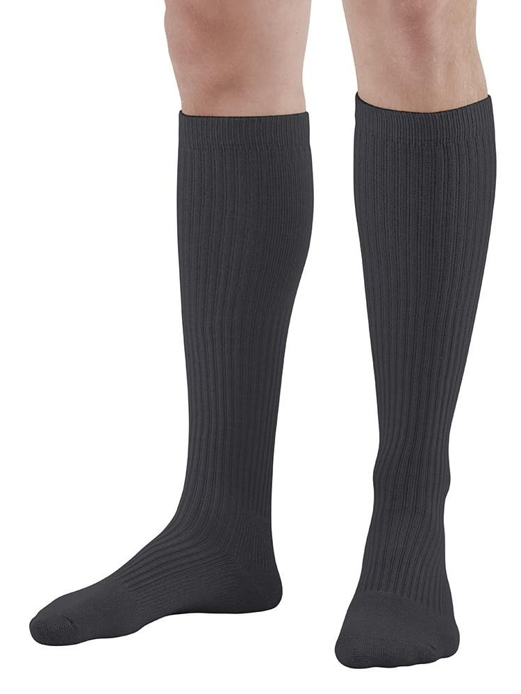 Ames Walker AW Style 110 Women's 15-20 MmHg Moderate Compression Knee High Socks Navy Large