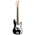 thumbnail image 3 of The Squier Mini Precision Bass Fretted 4-String Solid Body Bass Guitars Black, 3 of 6