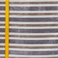 thumbnail image 5 of Fabric Mart Direct Purple, Beige Jacquard Velvet Fabric By The Yard, 54 inches or 137 cm width, 12 Continuous Yards Beige Jacquard Fabric, Chenille Stripes, Upholstery Drapery Curtain Wholesale Fabric, 5 of 8