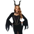 thumbnail image 2 of Leg Avenue Women's Evil Enchantress Villain Halloween Costume, Small, Black, 2 of 4