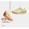 thumbnail image 6 of LUCKY STEP Stylish Retro Casual Comfortable Running Walking Shoes,Light Yellow&White,Womens, 6 of 11