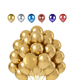 thumbnail image 1 of Decoracion Fiesta Cumpleaños #12 Metal Globos 50 Xtellar dorado, 1 of 3