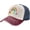 C3228, variant on Be Kind LGBT Pride Rainbow Cowboy Hat Men Vintage Baseball Cap Women Dad Hat Sun Hat Adjustable Trucker Hat Dark Red