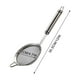thumbnail image 3 of Aparatos de cocina, Accesorios de cocina, Utensilios de cocina, Utensilios de cocina, Filtro de acero inoxidable, Filtro de malla para exprimidor doméstico fino, Cuchara de cocina, Colador de malla, 3 of 6