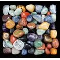 thumbnail image 5 of Mix Crystals Tumble Stones Bulk Set Pocket Crystal Healing Gemstones Tumbled Collection Palm Stone Good Luck Charm Gift Craft Home Decor DIY Size: 20-25 mm | 13-pcs, 5 of 5