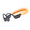 Black-Orange, variant on 2026 Bone Conduction Headphones with Adjustable LED Safety Light, Open-Ear Wireless Sports Headphones, IP67 Waterproof & Windproof Headsets with Bluetooth 6.0 Tech for Workout/Games